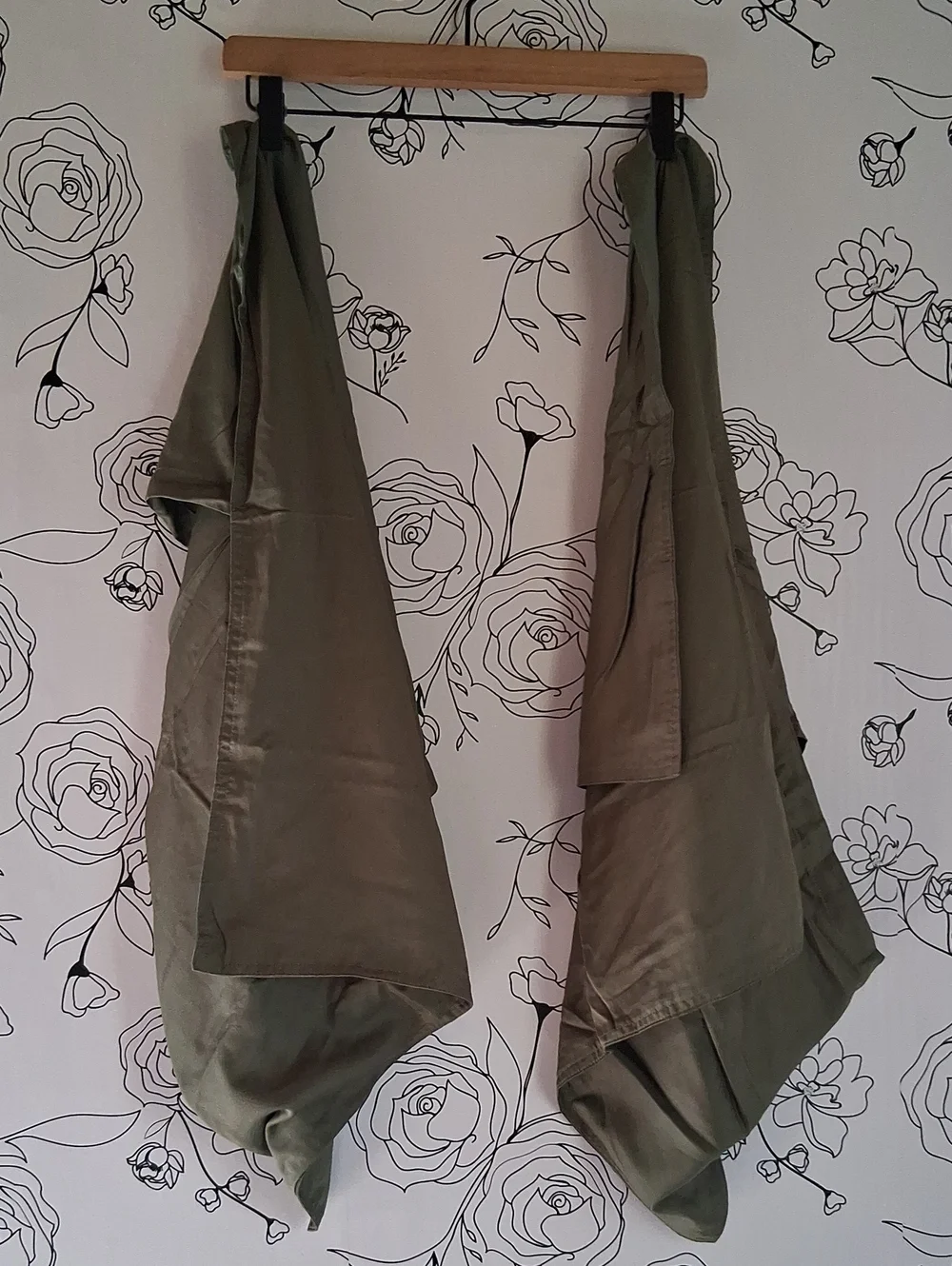 Quince 100% Bamboo Sham Set Standard W/ Envelope Closure Olive Green